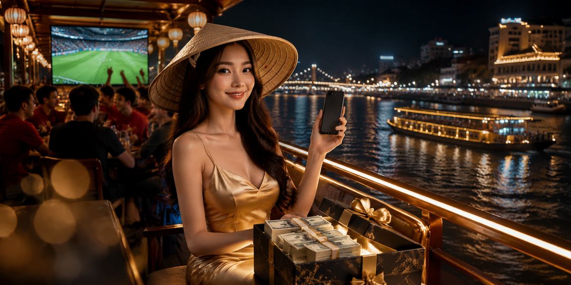Người dùng vùng đồng bằng sông Cửu Long xem kèo bóng đá trên điện thoại di động